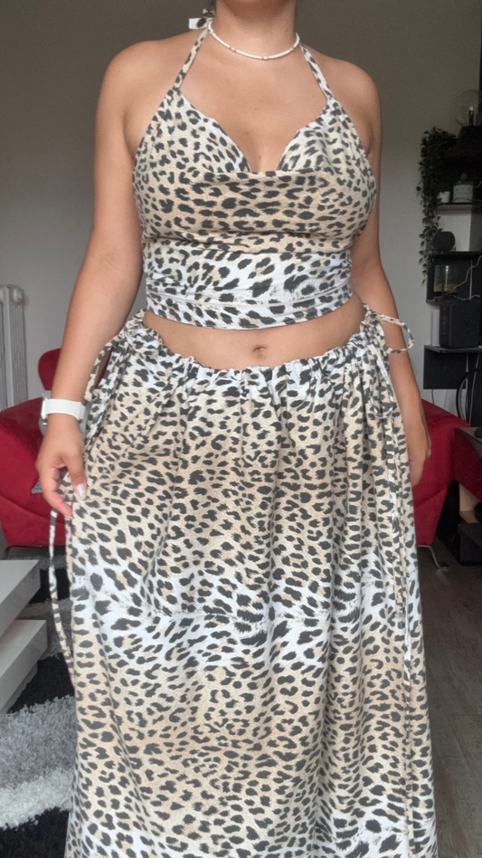 Vicky set - Leopard - SMALL