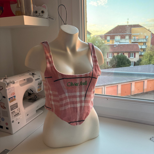 Harper – top corset réversible