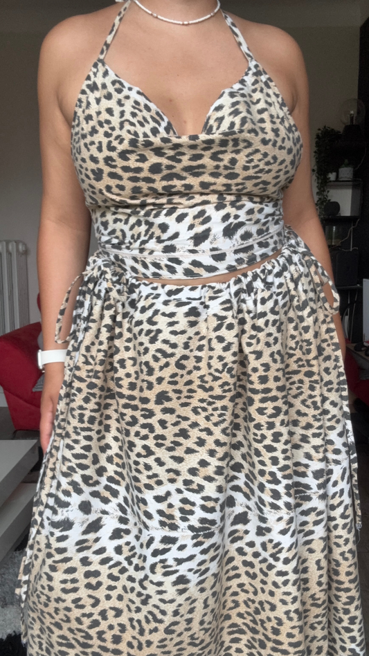 Vicky set - Leopard - SMALL