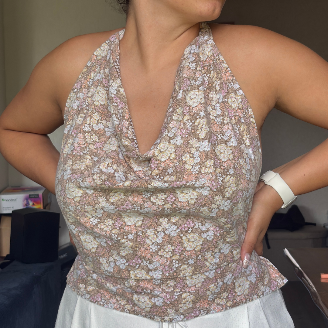 Vicky top - Modèle long et réversible - LARGE