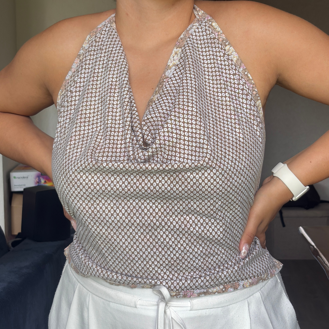 Vicky top - Modèle long et réversible - LARGE