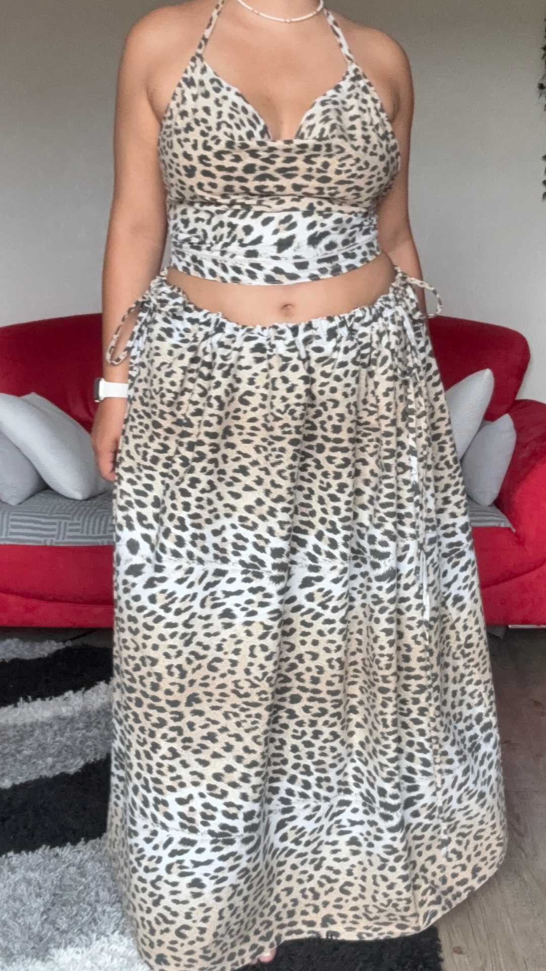 Vicky set - Leopard - SMALL