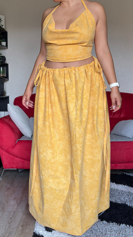 Vicky set - Jaune moucheté - MEDIUM