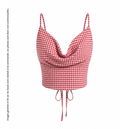 Victoria - Vichy rouge - 32 au 52