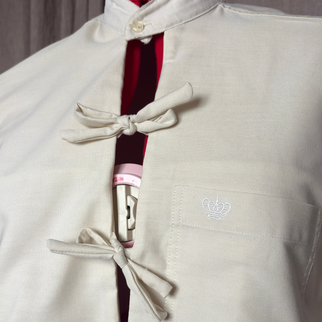 AMBRE - Tie-front blouse - Size 40
