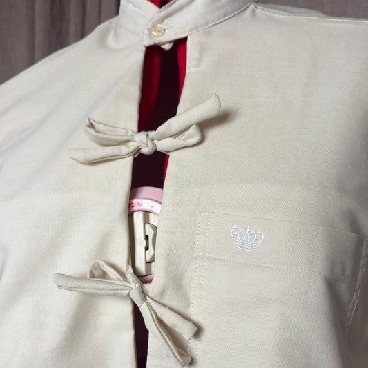AMBRE - Tie-front blouse - Size 40